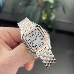  Cartier Panter Rose Kasa Taşlı Bezel 30 Mm	