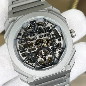 Bulgari Octo Finissimo Extra Thin Gri Kadran Replika