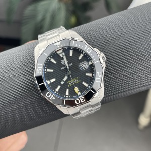  TAG Heuer Calibre 5 Siyah Bezel&Kadran	