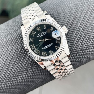  Rolex Datejust 31 Mm Siyah Kadran Roma Rakamlı Jubile Kordon
