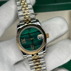 Rolex Datejust 31 Two Tone Yeşil Kadran