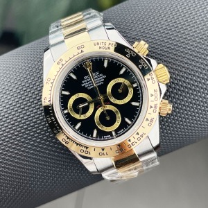 Rolex Cosmograph Daytona Two Tone Siyah Kadran