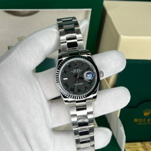  Rolex DateJust 36 Mm Gümüş Kasa Wimbledon Oyster Kordon