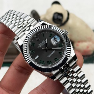 Rolex Datejust Wimbledon Gümüş Kasa