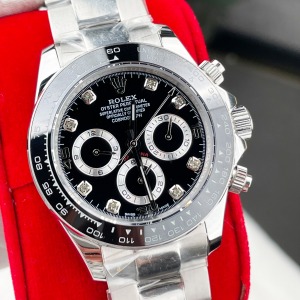 Rolex Daytona Cosmagraph 116500LN Taşlı Siyah Kadran Replika