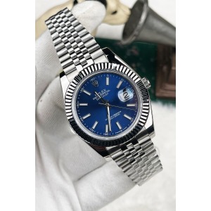 Rolex Datajust Lacivert Kadran Celik Kasa