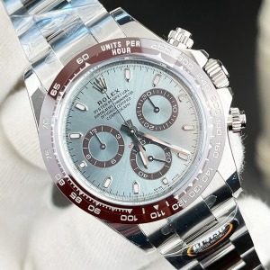 Rolex Cosmograph Daytona Gümüş Kasa Buz Mavi Super Clone 