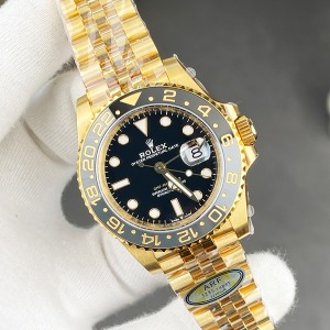  Rolex Gmt Master II Gold Kasa Jubile Kordon Super Clone ARF Factry