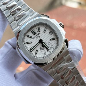 Patek Philippe Nautilus 5980-1A Gümüş Kasa Super Clone Eta