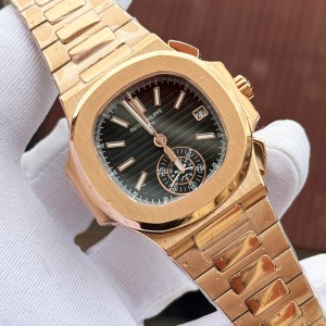 Patek Philippe Nautilus Krono 5980 Gold Kasa Super Clone Eta