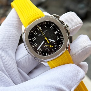 Patek Philippe Aquanaut 5968 Sarı Kadran Super Clone ETA