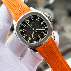 Patek Philippe Aquanaut 5167 Turuncu Silikon Kordon ETA