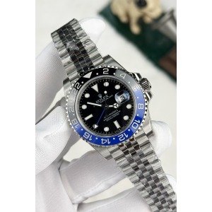  Rolex Gmt Master II Batman  Jubile Kordon Super Clone	