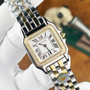 Cartier Panter Two Tone Taşlı Bezel 33 mm