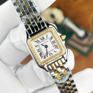 Cartier Panter Two Tone Taşlı Bezel 22 mm