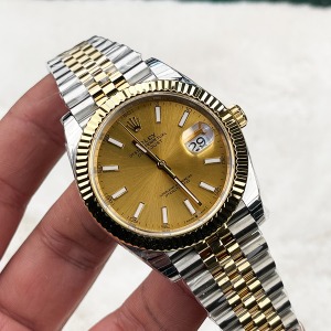 Rolex Datejust Two Tone Sarı Kadran Super Clone 
