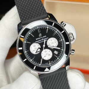 Breitling Superocean Heritage II Gümüş Kasa Replika